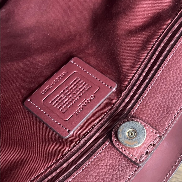 Coach Brown Leather Tote - Picture 10 of 10